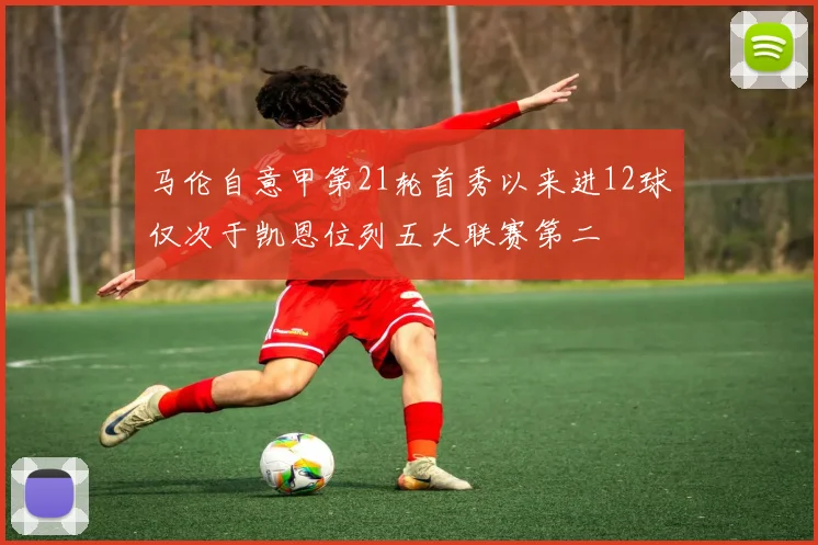 马伦自意甲第21轮首秀以来进12球仅次于凯恩位列五大联赛第二